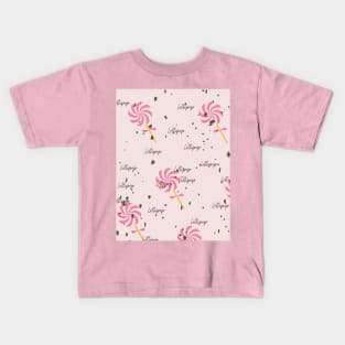 Shine shiny designs Kids T-Shirt